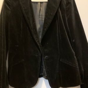 Donna Karen Velvet Blazer